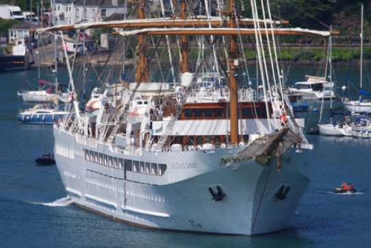 13 June 2023 - 14:55:42

----------------------
Cruise ship Sea Cloud Spirit in Dartmouth